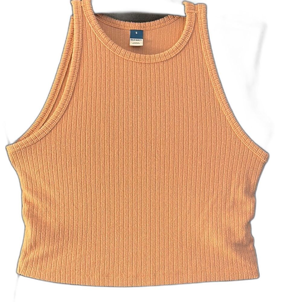 Old Navy Women's Ribbed Tank Top - Peach Pink Size S